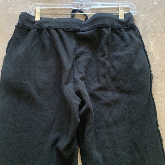 Mododoc Lightweight Pants sweatpants Drawstring Lounge Joggers S Black lace - Picture 13 of 14